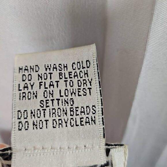 Vintage Robbie Bee 100% Silk Sequin Floral Accent 2 Piece Blue Dress and Blouse - Picture 11 of 16